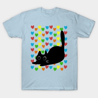 Cat in love T-Shirt